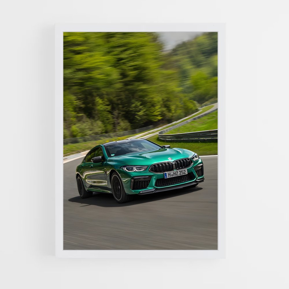 Poster Route Verte – affiche BMW (vue 3)